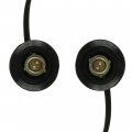 Caltric 2x Headlight Socket Cord Compatible With Yamaha Wolverine 350 Yfm350fx 4x4 2000