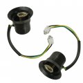 Caltric 2x Headlight Socket Cord Compatible With Yamaha Wolverine 350 Yfm350fx 4x4 2000