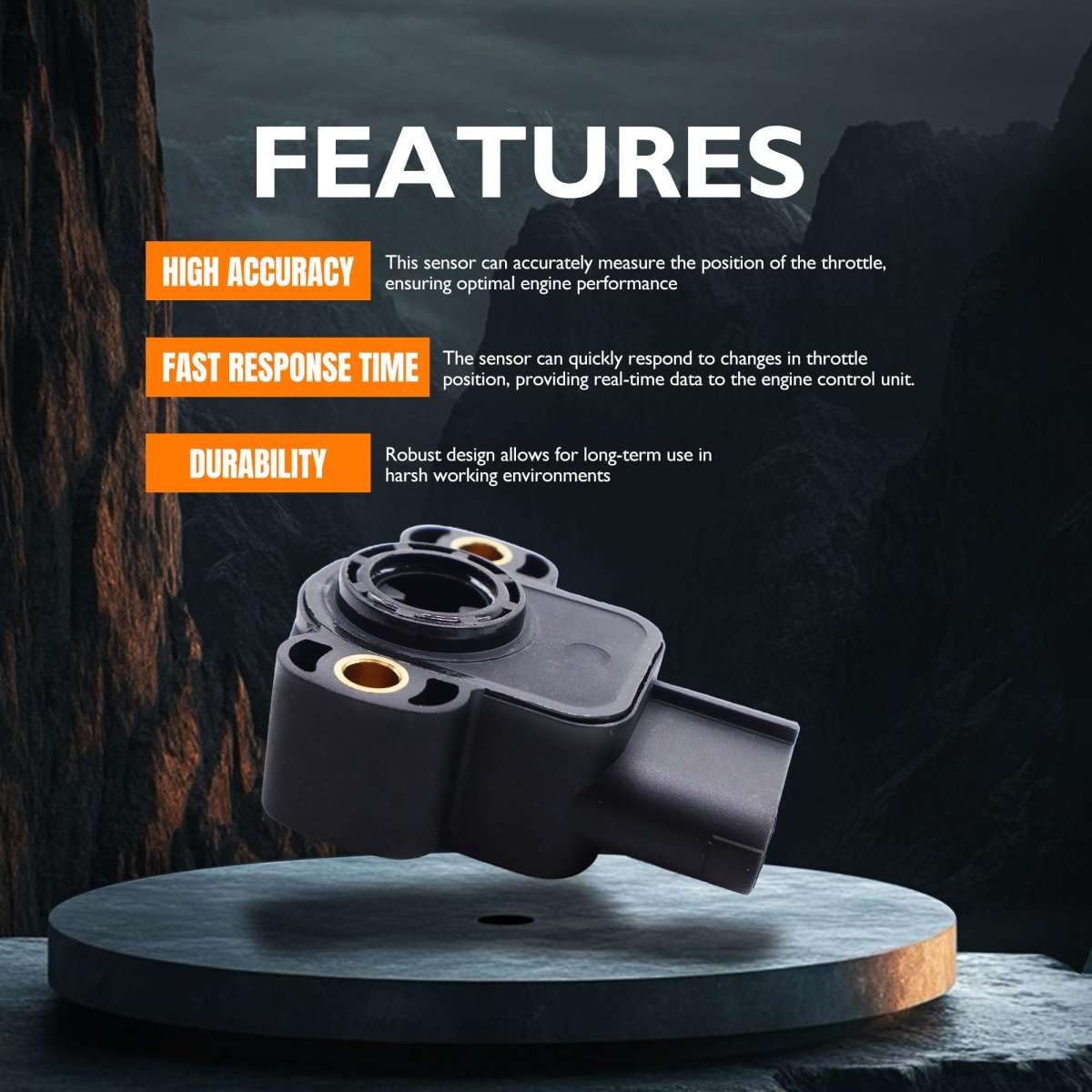 Tps246 Throttle Position Sensor 1f2218851 For Ford Ranger Escape Taurus Sable Contour Mazda B3000 Mpv Tribute Mercury Mariner