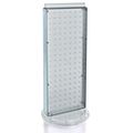 Azar 700509-clr Pegboard Two-sided Non-revolving Counter Display Clear Translucent Color 
