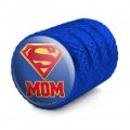 Superman Super Mom Shield Logo Tire Rim Wheel Aluminum Valve Stem Caps
