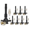 Ignition Coil Coils Iridium Spark Plugs 8 320ici 3i 325ci 325i 325xi 328ci 330i 525i 528i 530i X5 Z3 1997-2005 2 2l 2 5l 2 8l 3