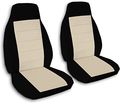 Totally Covers For 2004-2012 Chevy Colorado Gmc Canyon Two-tone Truck Bucket Seat Black And Sand 21 Colors Chevrolet 