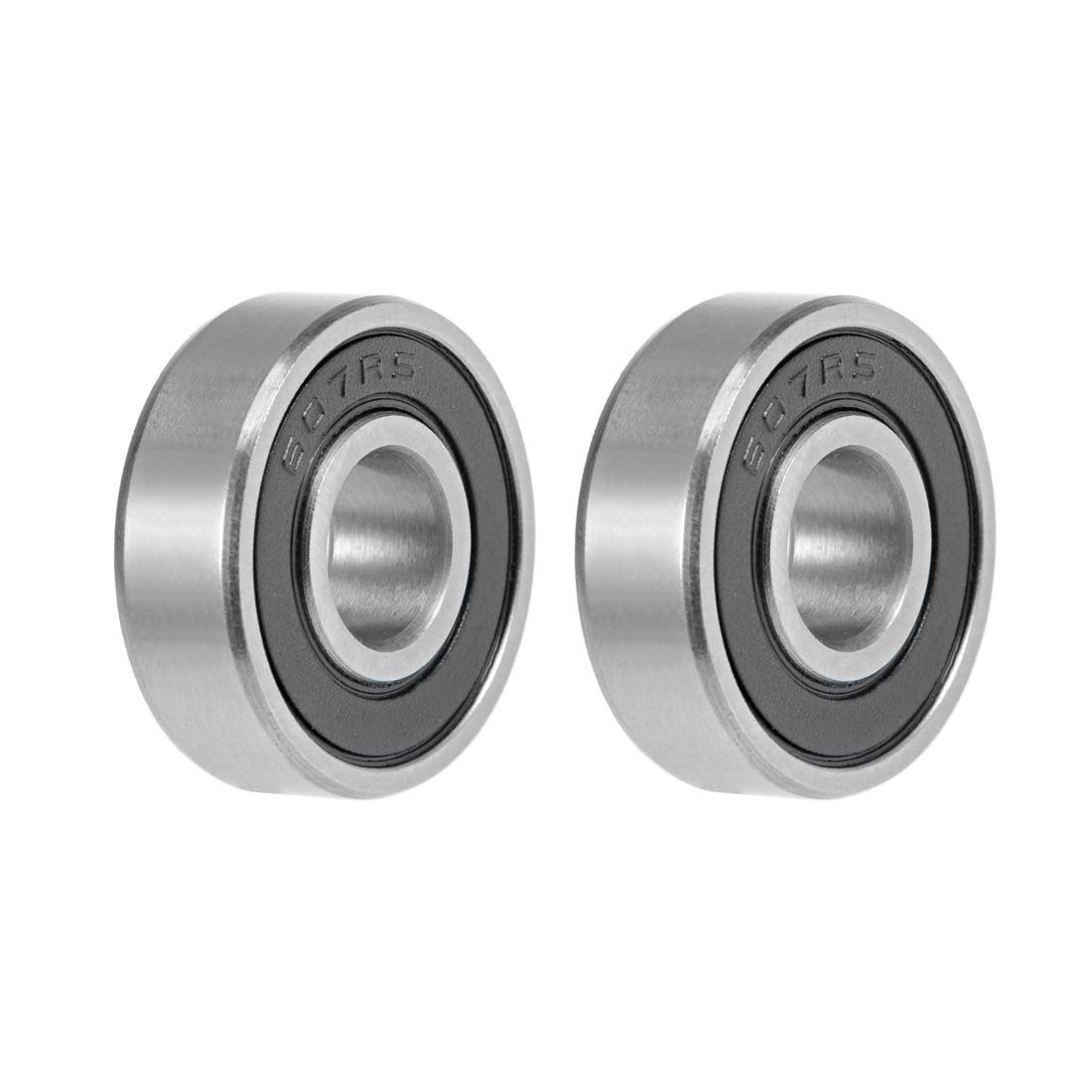 607-2rs Deep Groove Ball Bearings 7mm X 19mm 6mm Double Sealed Chrome Steel Z2 2pcs