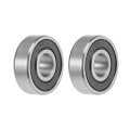 607-2rs Deep Groove Ball Bearings 7mm X 19mm 6mm Double Sealed Chrome Steel Z2 2pcs
