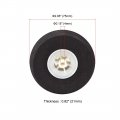 Uxcell Rc Model Plane Aircraft Wheel Micro Sport 0 15 Inch X 2 95 2pcs