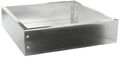 Bud Industries Ac-1424 Aluminum Chassis 12 Length X Width 3 Height Natural Finish 