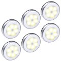 Amir Upgraded Motion Sensor Light Cordless Battery-powered Led Night Stick-anywhere Closet Lights Stair Puck For Hallway 