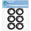 6-pack 154827601 Dishwasher Tub Gasket Replacement For Gibson Gdb742rjb1 Upstart Components Brand