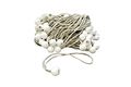 11 White Bungee Tarp Balls 100 Pack 