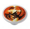 Gotham Decor Flame Dragons Drawer Cabinet Knob 