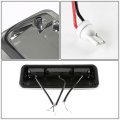 Auto Dynasty Compatible With Ford F150 Pair Of Black Housing Clear Corner Headlight Smoke Led 3rd Brake Light
