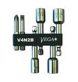Vega V4n2b 6pc Driver Bit And Nutsetter Set 