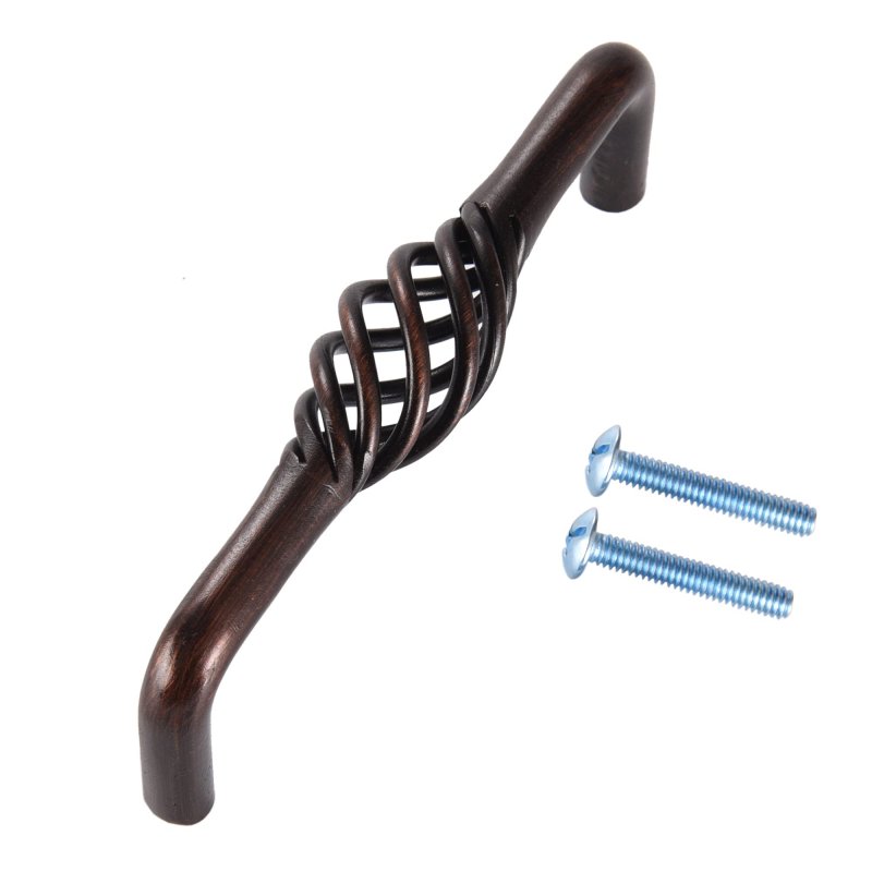 East West Consolidated 897orb-25 Bird Cage Kitchen Bath Cabinet Pulls Oil Rubbed Bronze 3 4 Or 96mm Pack Of 25