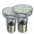 Rv Trailer Motorhome Led Spot Light 1156 1139 1141 1383 Bulb Cool White 6500k 2 Pack Long Neck75 Lumen 10 To 30 Volt 2 1 Watt 