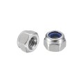 35pcs M4 X 0 7 Nylon Insert Hex Lock Nuts 316 Stainless Steel Self-locking Stop Nut For Industrial Construction Fasteners 