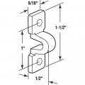 Prime-line Mp7018 Loop Clip Fits Wire Shelves Plastic Construction White 12 Pack