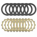 Caltric Clutch Friction And Steel Plates Kit Compatible With Kawasaki Yz250f Mounster Energy Racing Edition 2019-2023 Yz250fx