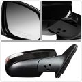Ki1321145 Oe Style Powered Heated Turn Signal Passenger Right Side Door Mirror Compatible With Forte 10-13