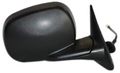 Door Mirror Right Side Passenger Rh For 1998 2002 Dodge Pu Model Black Convex Glass Mount Replacement 