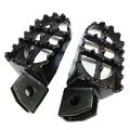 Motocross Mx Steel Foot Pegs For Yamaha Yz80 Wr250 Yz125 Yz250 Wr500 Wr200 Gray
