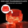 Red Tail Light Housing For Kawasaki Mule Lamp Lens 1990-2020 Accessories 1pcs Replace 23026-1019