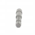 Uxcell 1 4-inch Shank 7mm Hex Socket Nut Setter Driver Bit Adapter Gray 5pcs Non-magnetic