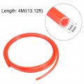 Uxcell Pneumatic Air Tubing 6mm 1 4 Od X 4mm Id 4m 157 Inch Pu Polyurethane Compressor Hose Pipe Red