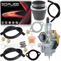 Soajee Pz30 Carburetor Filter Kit For 125cc 140cc 150cc 160cc 200cc 250cc 300cc Cg 4-stroke Engine Motorcycles Atv Go Kart Pit 