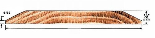 Ada 1 2 Inch Solid Hardwood Interior Threshold In Red Oak 6 Inches X 60