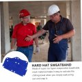 Gadpiparty 6pcs Hard Hat Sweatband Sweatbands Neck Cooling Towel For Worker Womena Ss Para Hombres Womens And Caps Man Hat Hats
