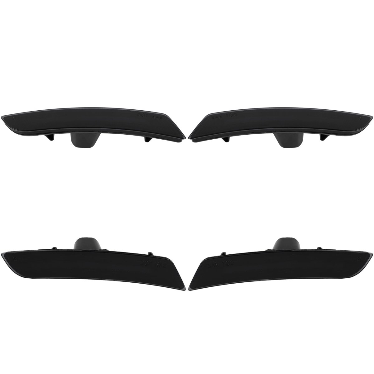Led Side Marker Lights For 2016-2021 Chevy Camaro Smoked Red Yellow Clearance Light 4pcs