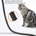 Crocsee 25ft 1 25 Inch Braided Cable Management Sleeve Cord Protector Self-wrapping Split Wire Loom For Tv Computer Home