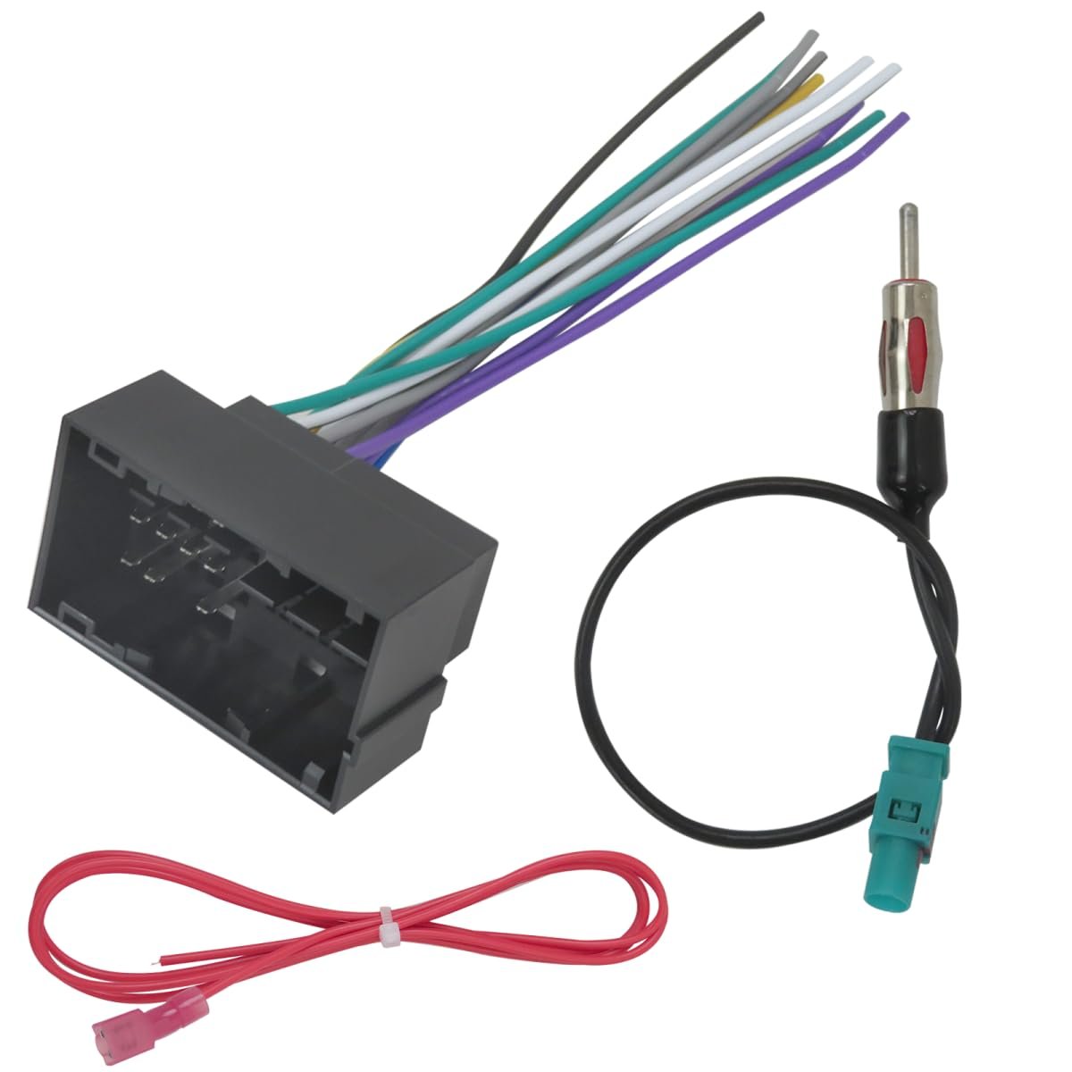 Stereo Wiring Harness Antenna Adapter Compatible For Ram Tradesman 2013-2019aftermarket Radio Nav Cable Connector No Factory