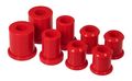 Control Arm Bushing Kit For Chevy Corvette 1997 2013 Front Upper Lower Polyurethane Red Part Number 7232 