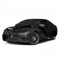 Waterproof Car Covers Replace For 2013-2022 Maserati Ghibli 6 Layers All Weather Custom-fit Cover With Zipper Door Windproof 
