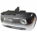 Chevy Trailblazer Ext Headlight Assembly 2002 03 04 05 2006 Driver Side Composite Halogen Type Gm2502213 25970915 