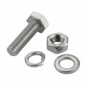 Uxcell M6x20mm 316 Stainless Steel Hex Bolt W Washer Nuts Assortment Kit 20pcs