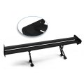 Ocpty Rear Trunk Spoiler Wing Gt Double Deck Style Lightweight Adjustable Universal Aluminum Lip Matte Black Car