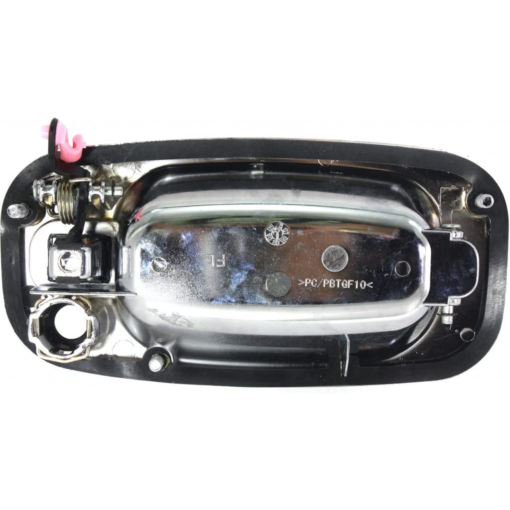 Exterior Door Handle Front Driver Side Chrome For Cadillac Escalade Ext 2002 2006 With Key Hole Base Trim Part