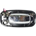 Exterior Door Handle Front Driver Side Chrome For Cadillac Escalade Ext 2002 2006 With Key Hole Base Trim Part