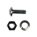 Hino 338 2009 10 11 12 13 2014 License Plate Fasteners Steel Natural Zinc Finish 1 4 Inches-20 By 5 8 Inches Dimensions 