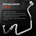 A-premium A C Discharge Line Hose Assembly Compatible With Honda Element 2007-2011 L4 2 4l Compressor To Condenser