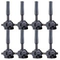 Ignition Coils Compatible 1998-2003 For Jaguar Vanden Plas 4 0l V8 Xj8 4-pins Coil Packs Replacement Uf415 8 Pcs 