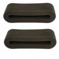 Hqrp 2-pack Outer Circular Filter For Bissell Powerforce Helix 1240 12401 12406 1240r 1240u 1240v 1240w 12b1 68c7 6582 6583 