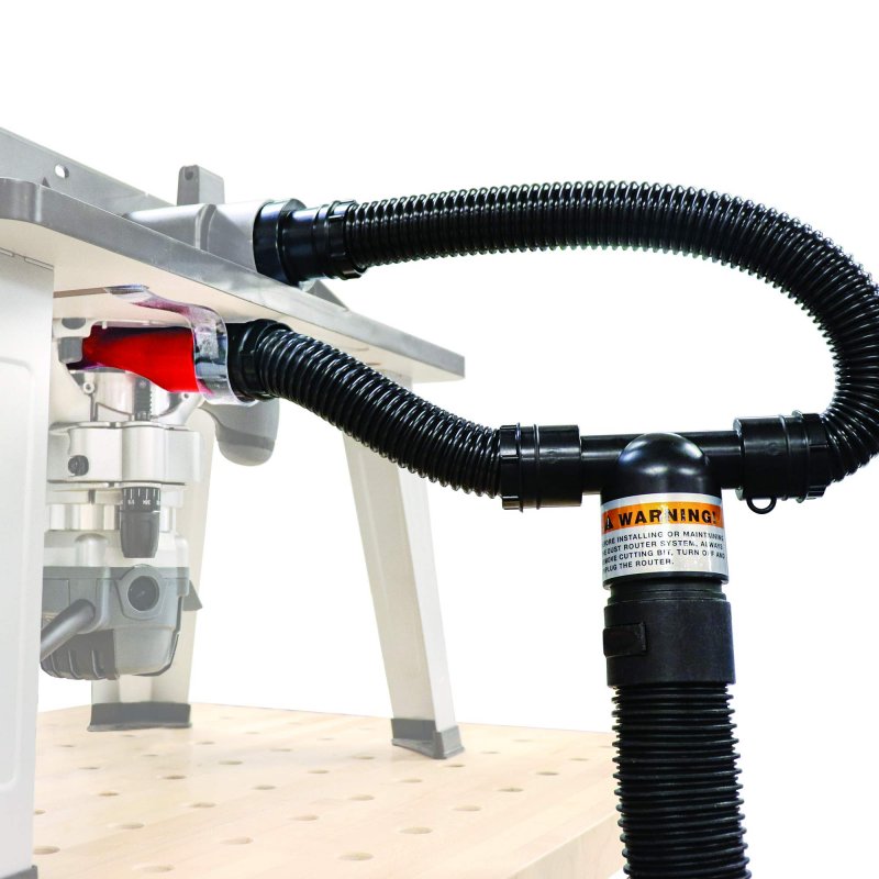 Milescraft 1501 Dust Router Complete Collection System For Tables