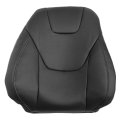 Front Passenger Side Top Back Replacement Seat Cover Black Microfiber Leather For Ford Fusion Titanium 2013 2014 2015 2016 2017 