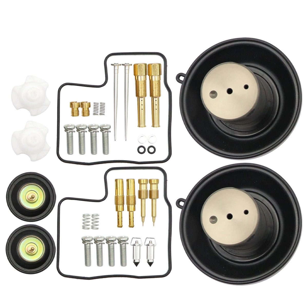 Carburetor Repair Kit With Plunger For Honda Steed Shadow Vt Vlx 400 1994 To 2003 Carb Rebuild Vlx400