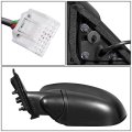 Ni1320267 Factory Style Driver Left Side Mirror Manual Folding Power Adjust Compatible With Rogue 14-16 Paint To Match