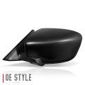 Ni1320267 Factory Style Driver Left Side Mirror Manual Folding Power Adjust Compatible With Rogue 14-16 Paint To Match